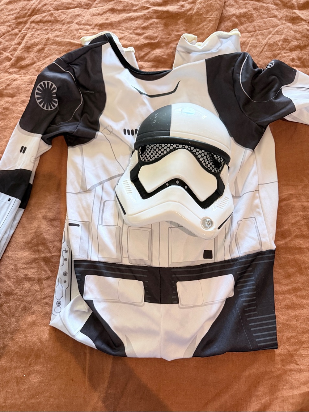 Rubie's Star Wars Stormtrooper Costume Mask and Outfit + Darth Vader Outfit